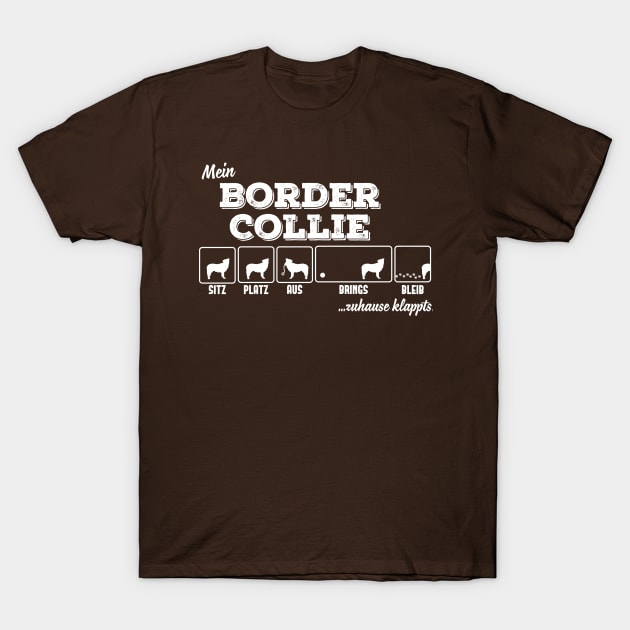 Border Collie T-Shirt by nektarinchen